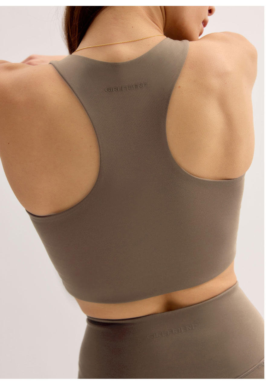 Stone Paloma Racerback Bra