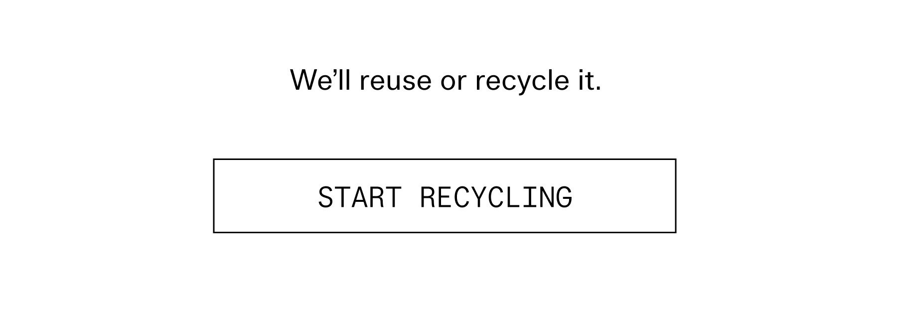 Girlfriend Collective Start Recycling