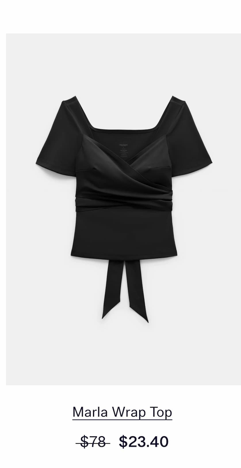 Marla Wrap Top