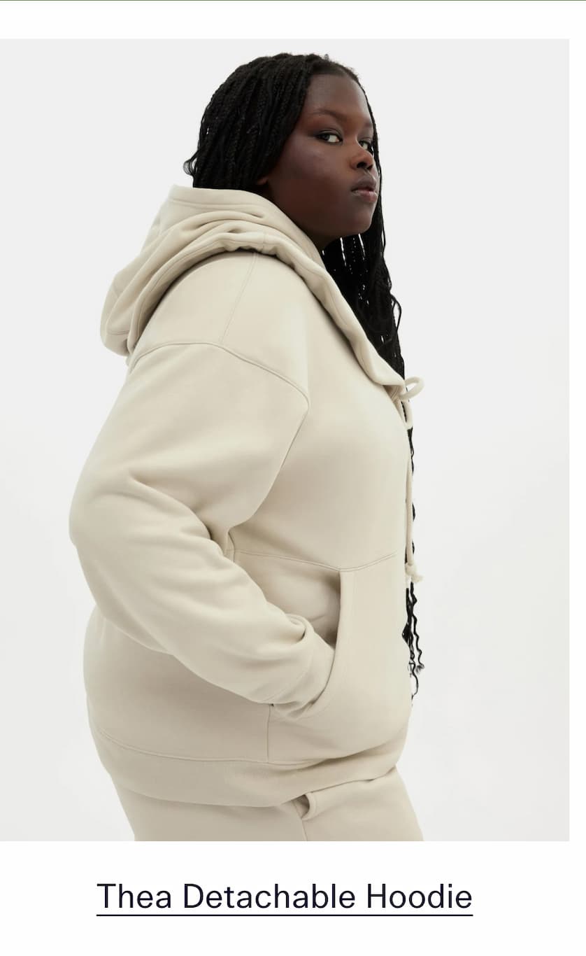 Thea Detachable Hoodie