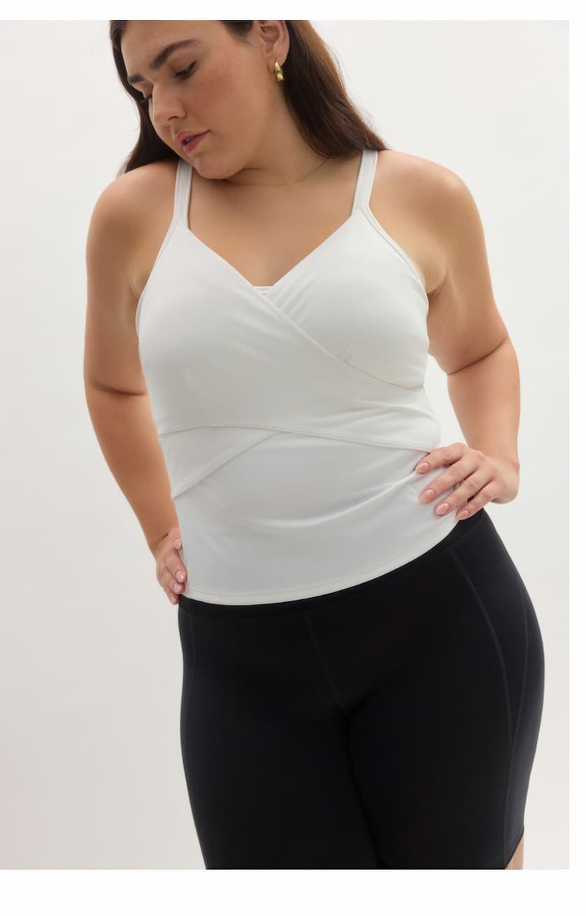 Girlfriend Collective | Tabitha Wrap Tank