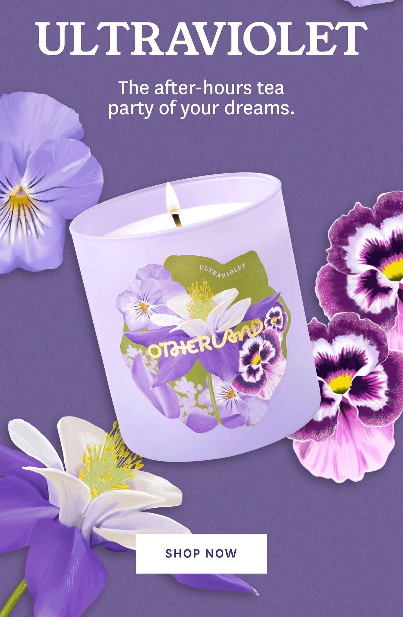 Ultraviolet The after hours tea party of your dreams.