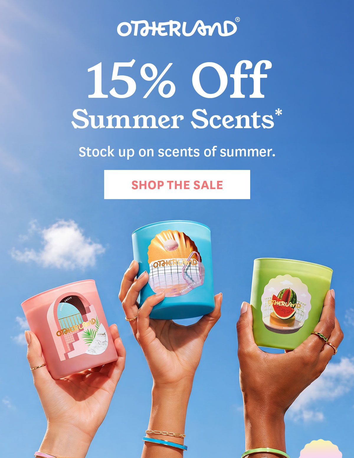 15% Off Summer Scents. 