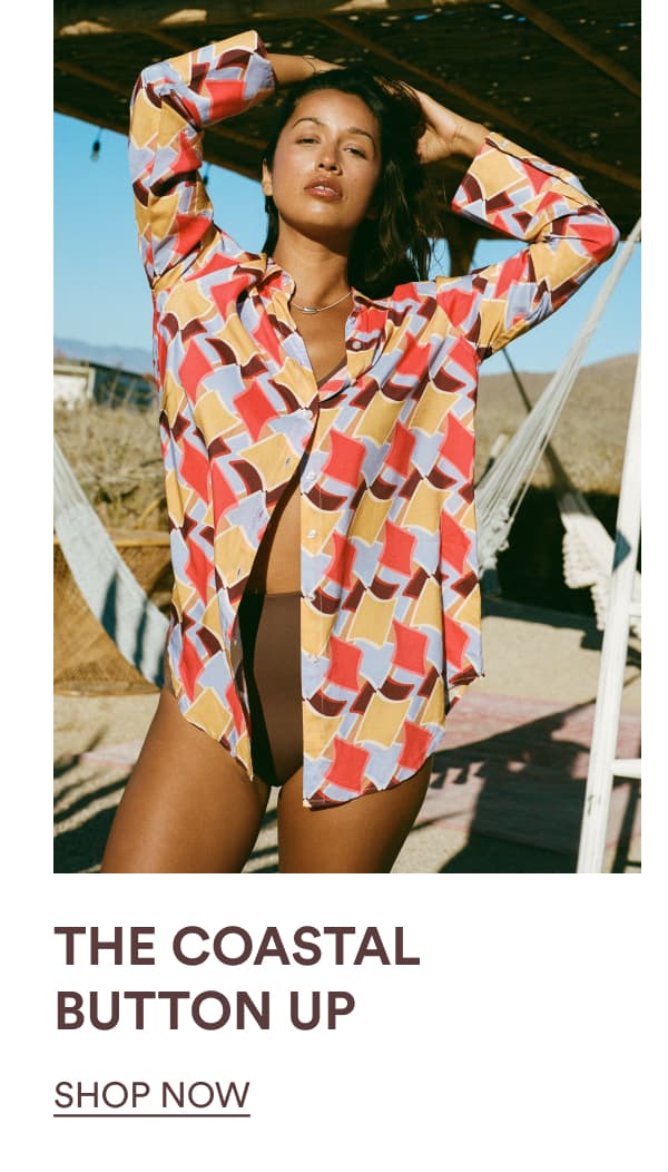 THE COASTAL BUTTON UP | SHOP NOW