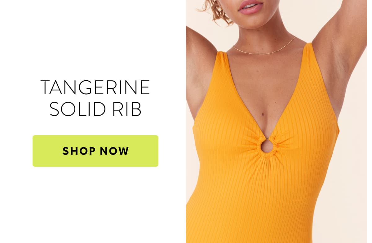 TANGERINE solid RIB | SHOP NOW