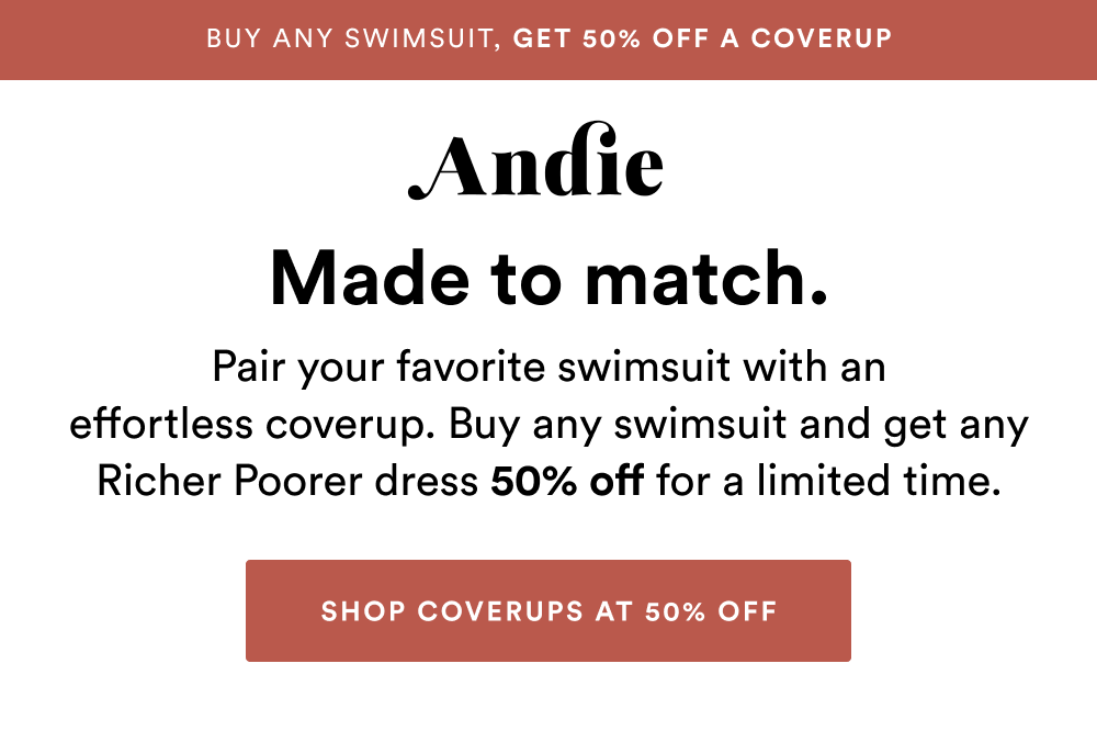 Made to match [SHOP COVERUPS AT 50% OFF]