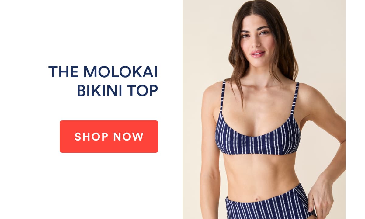 THE MOLOKAI BIKINI TOP | SHOP NOW