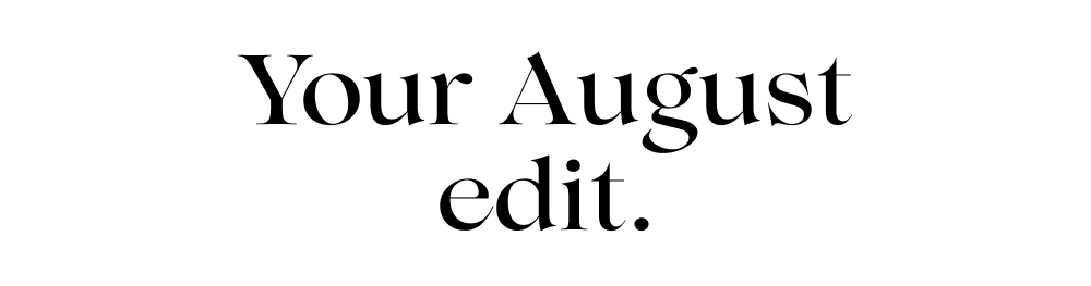 Your august edit. 