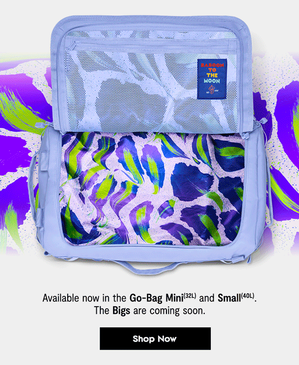 NOW LIMITEDRUN GOBAGS 🌬☀️🌀 BABOON