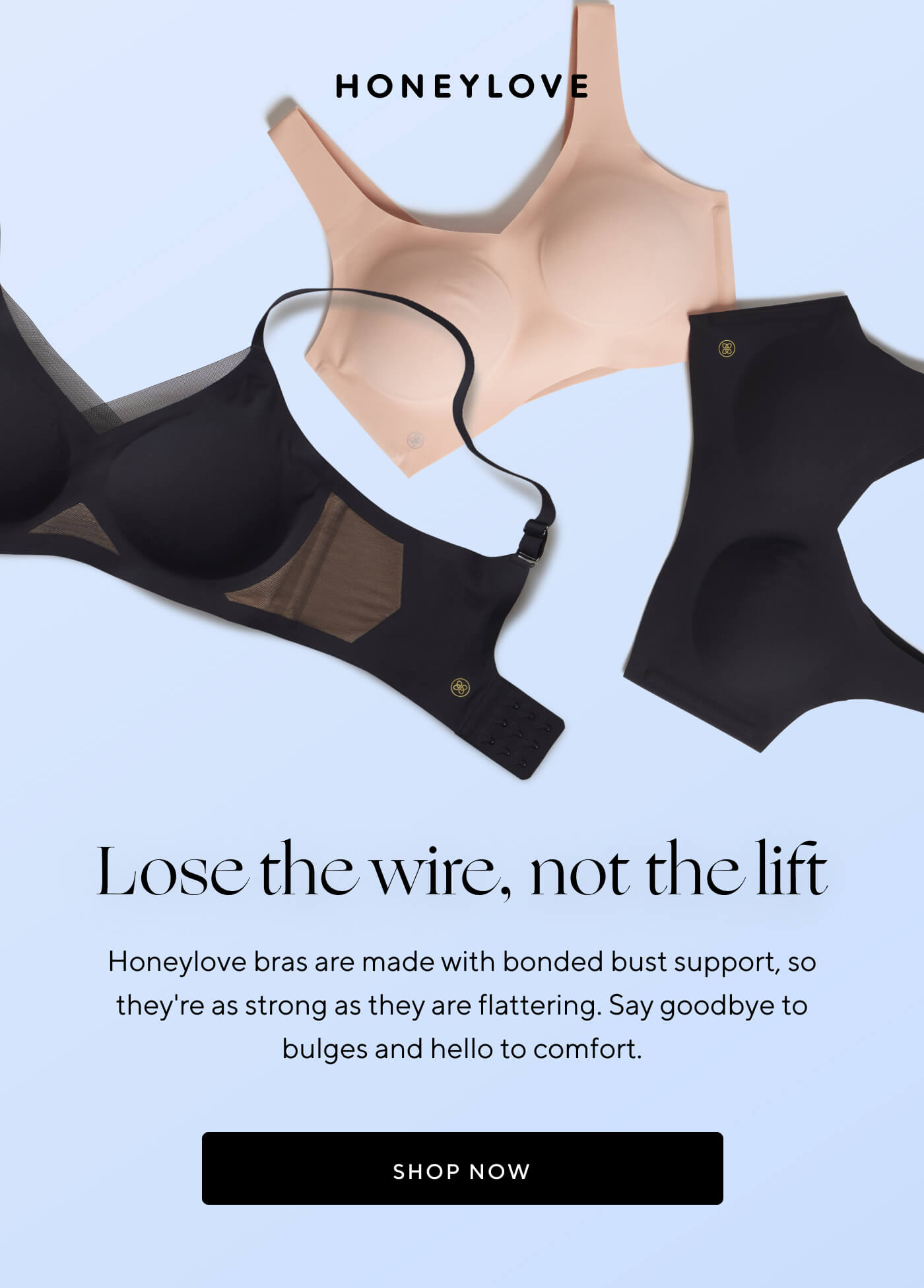 Best. Bras. Ever. Honeylove