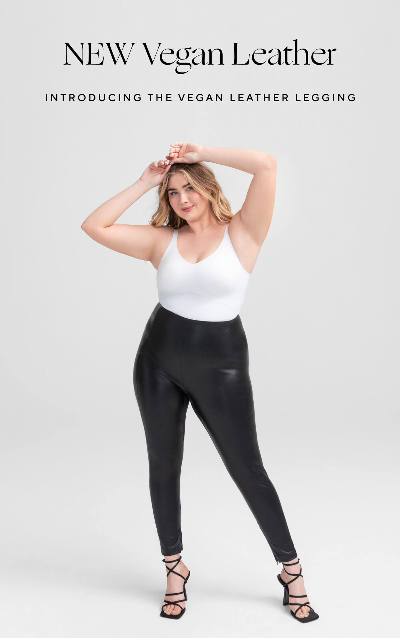 JUST LAUNCHED Vegan Leather Legging Honeylove