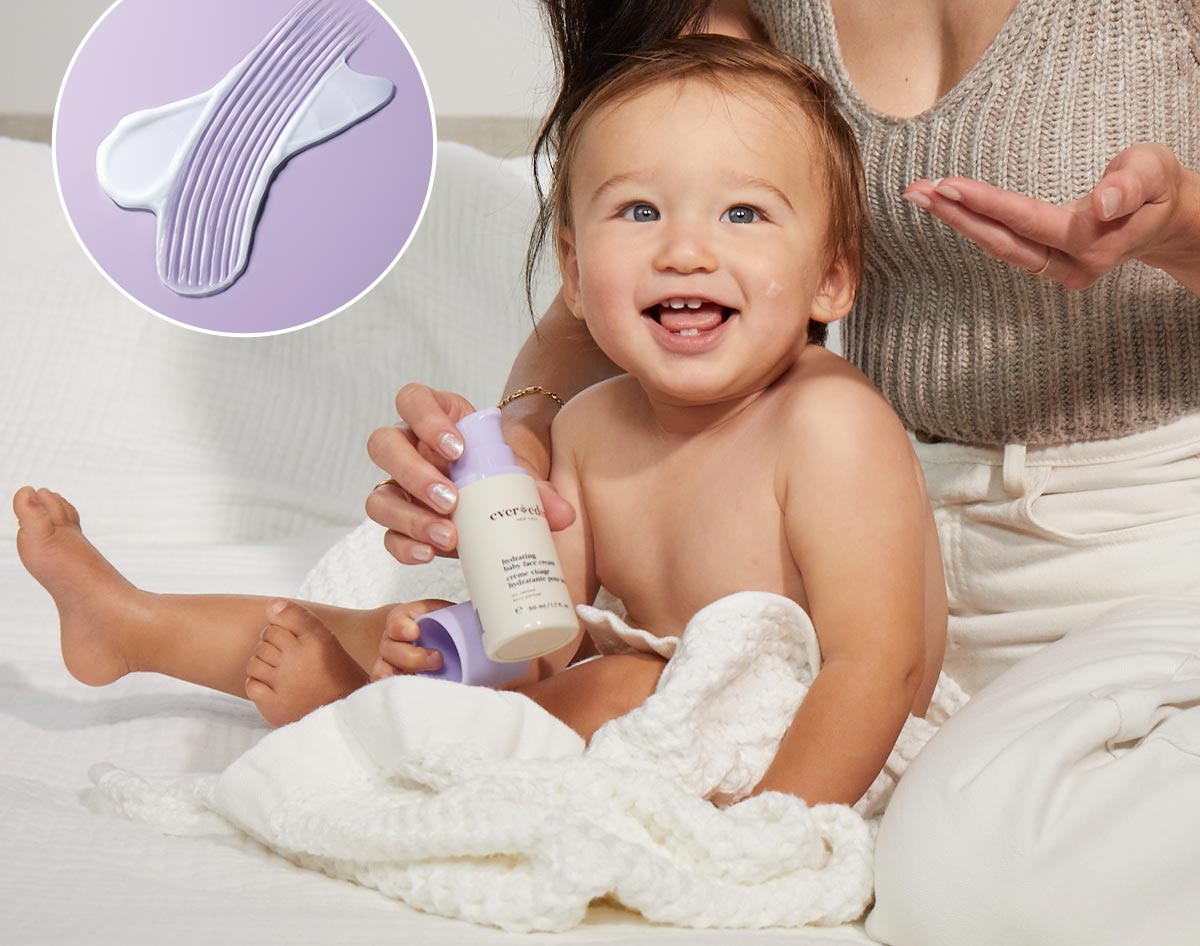 NEW Our lightest baby face cream yet Evereden
