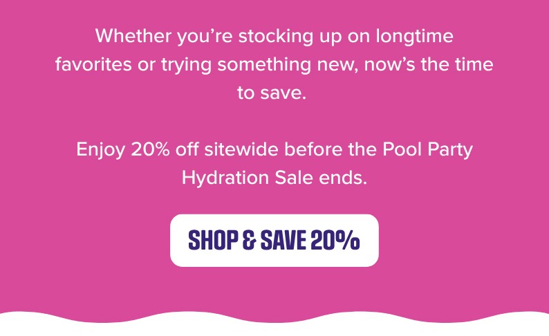 pool party sale