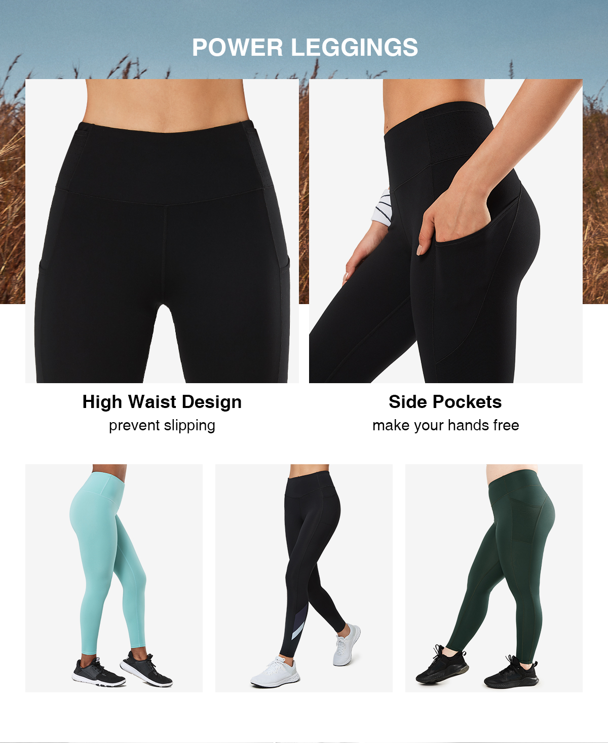 Power collection for your workouts Yvette Sports