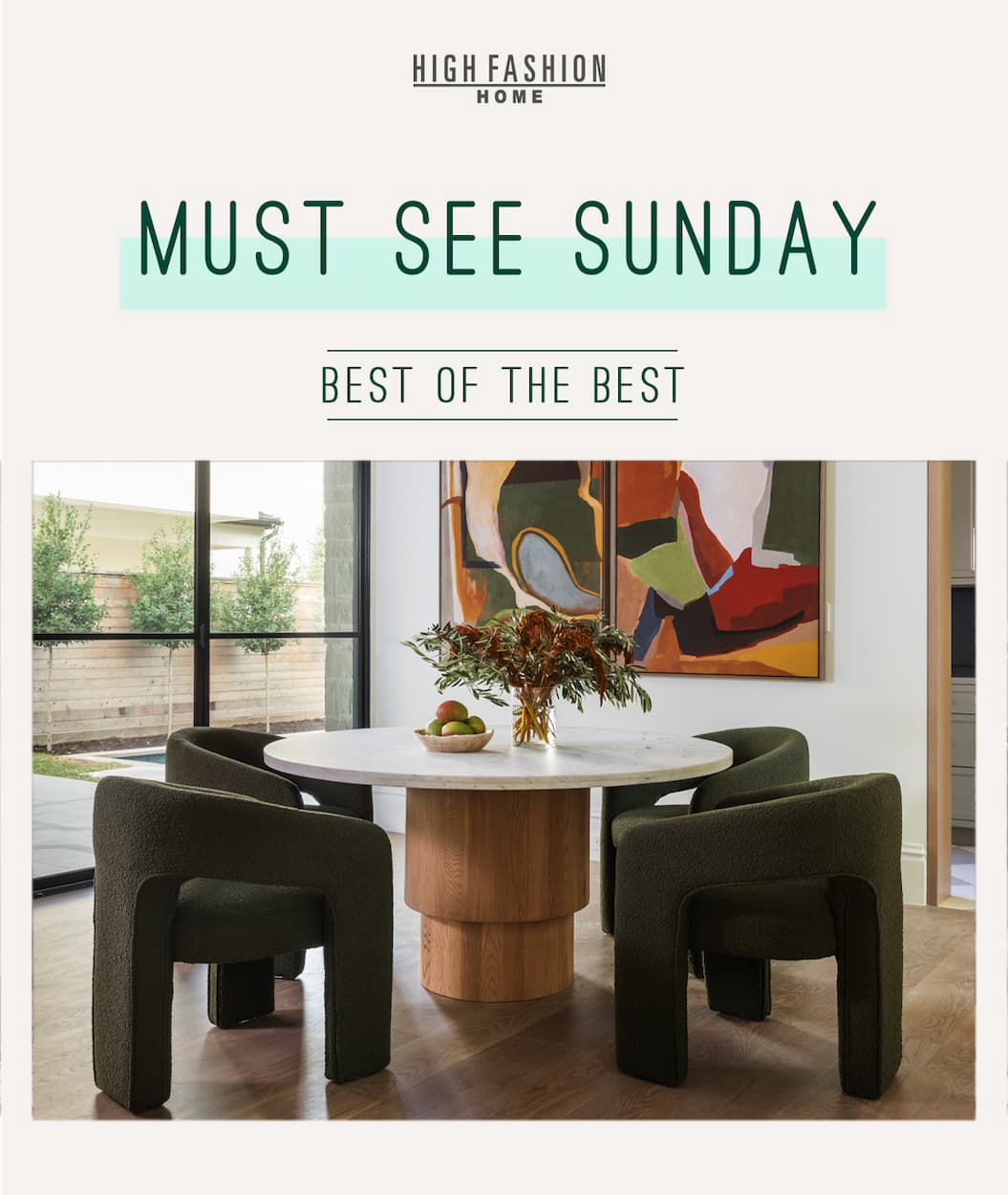 Artful Gathering Spot