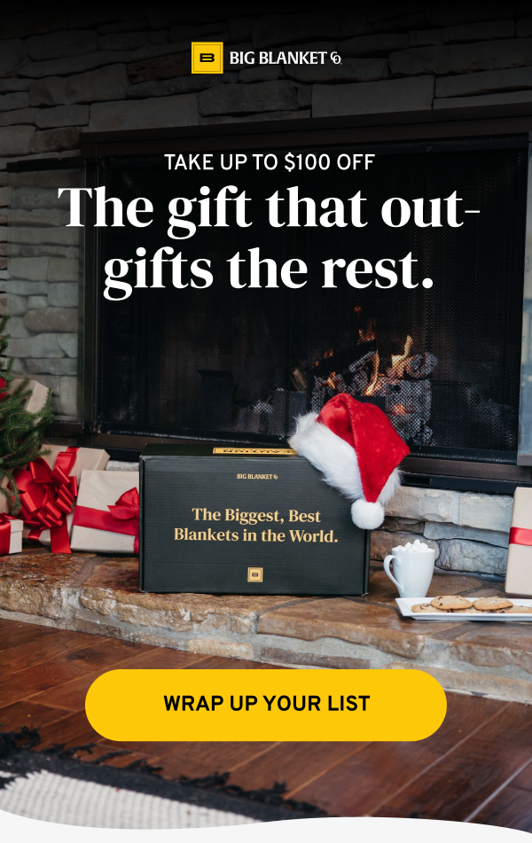 Take up to $100 off, the gift that out-gifts the rest.