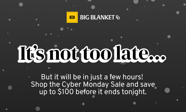 It's not too late...