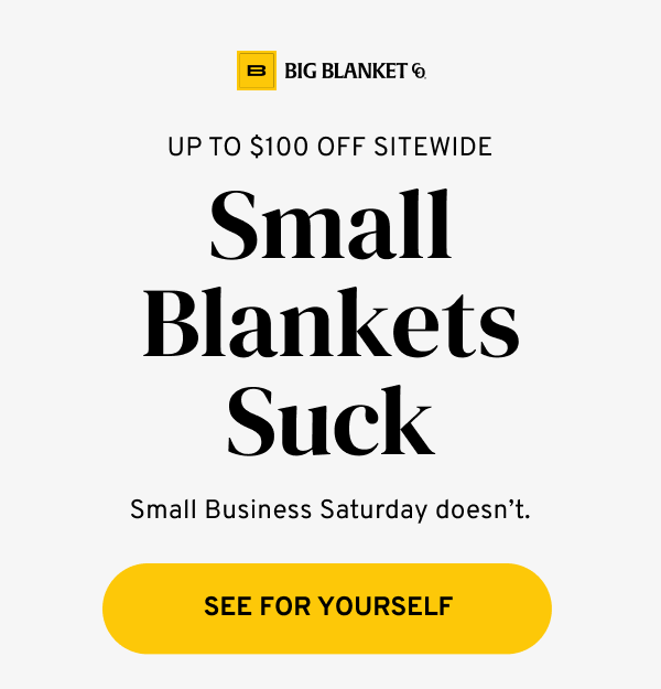 Small Blankets Suck