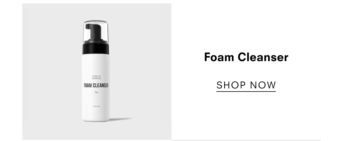 Foam Cleanser