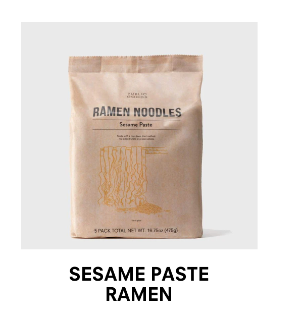 Sesame Paste Ramen