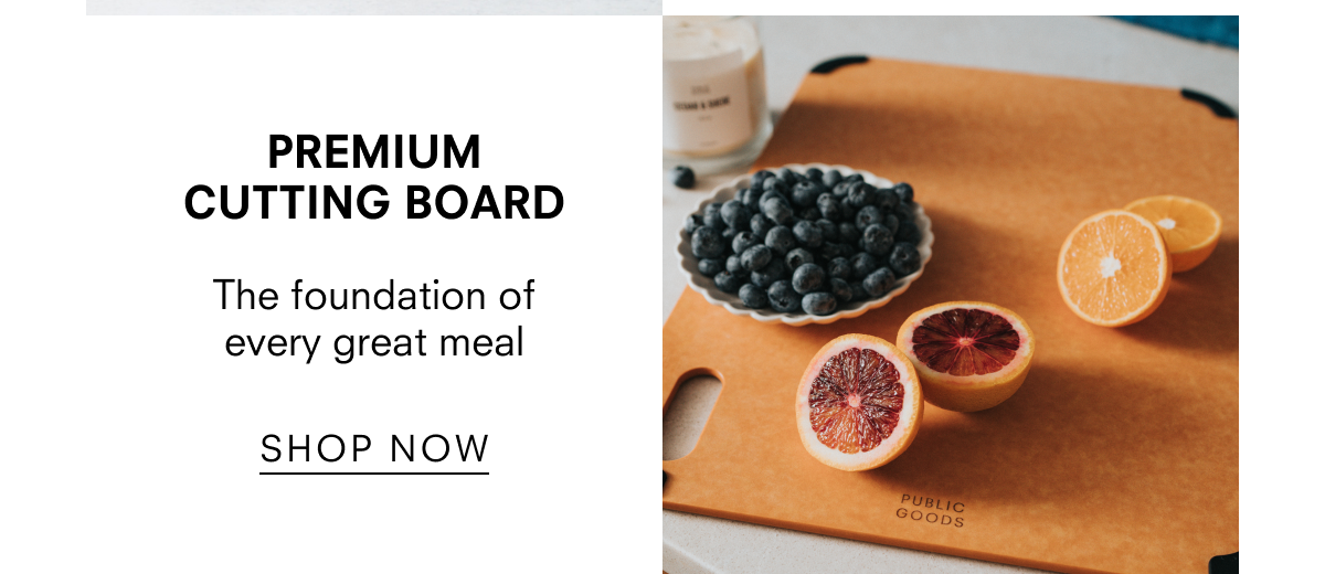 premium cutting board