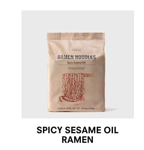 Spicy Sesame Oil Ramen