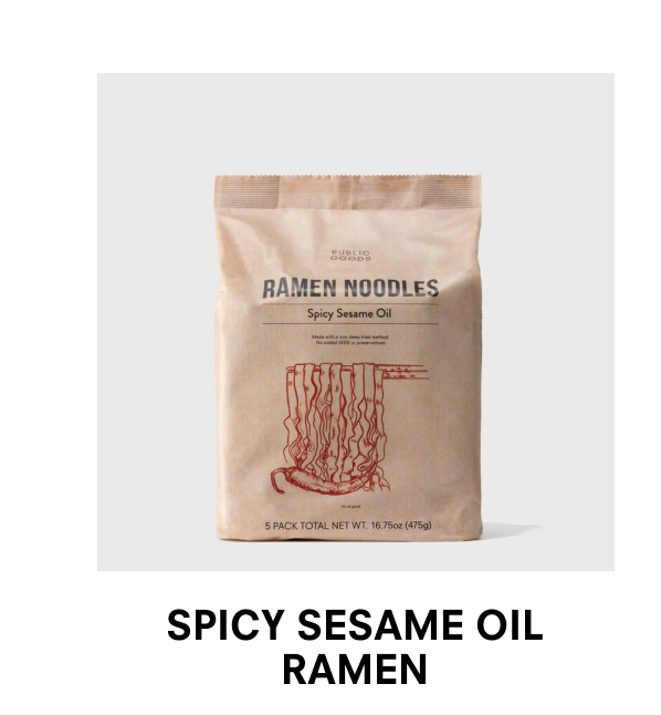 Spicy Sesame Oil Ramen