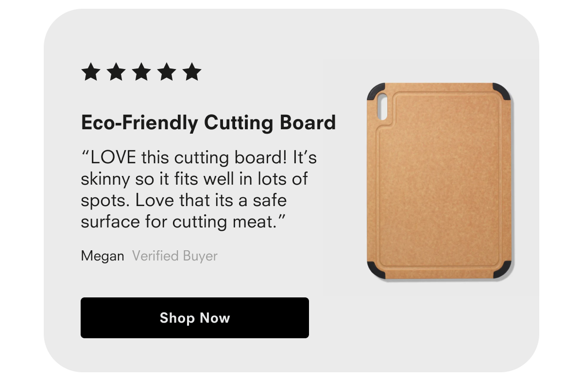 Eco-Friendly Cutting Board