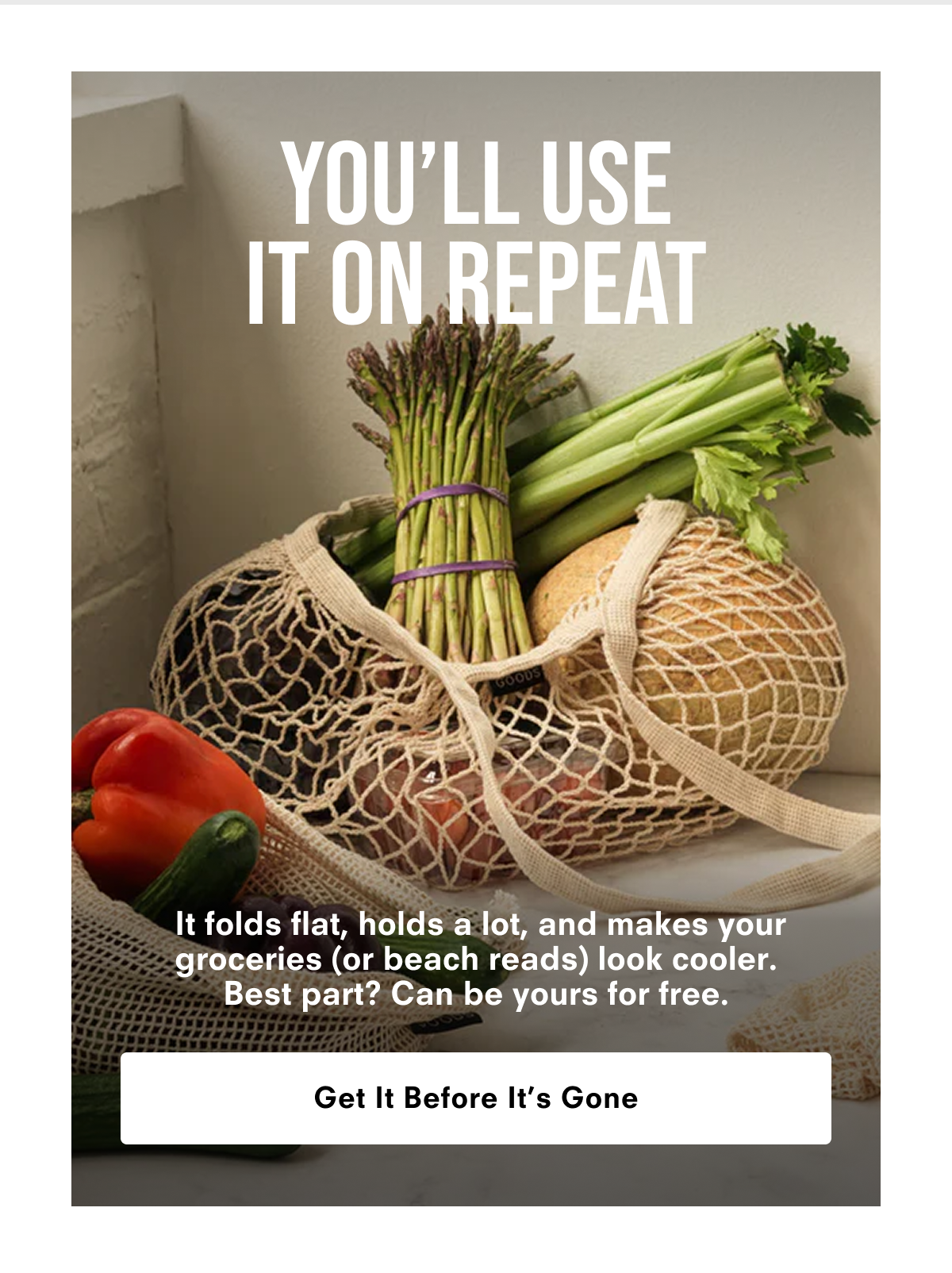 You'll Use It On Repeat. Get It Before It's Gone.
