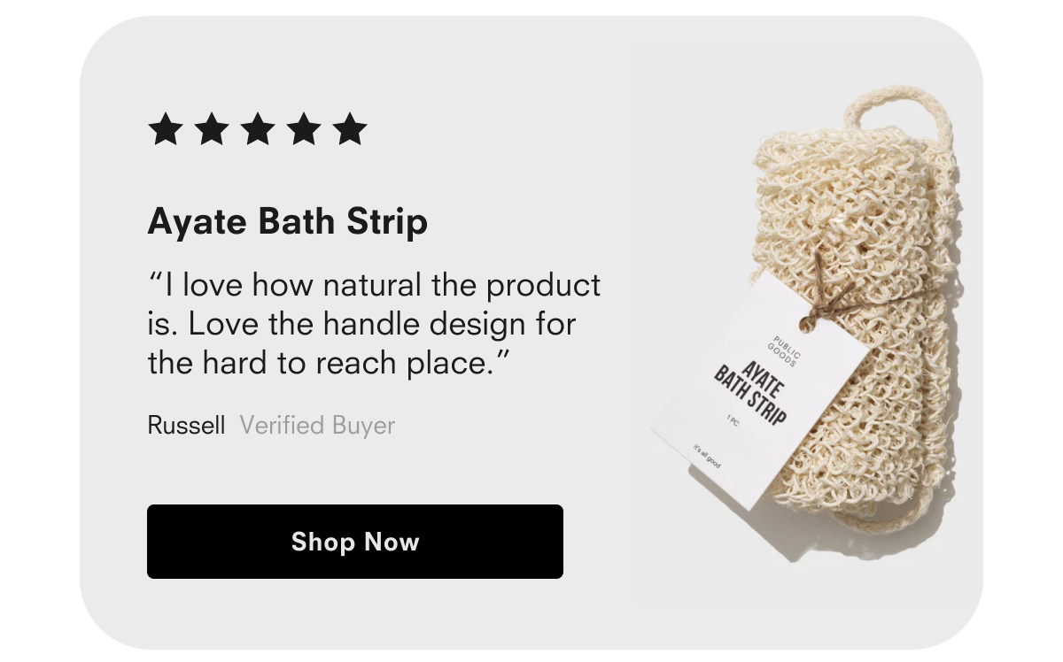Ayate Bath Strip