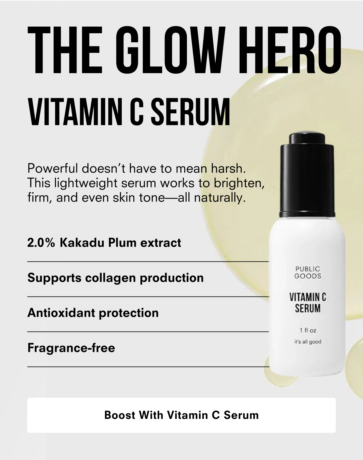 Boost With Vitamin C Serum