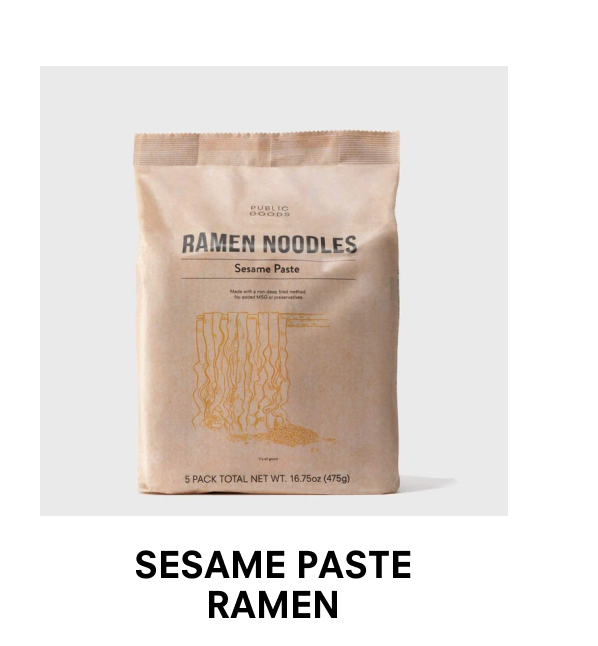 Sesame Paste Ramen