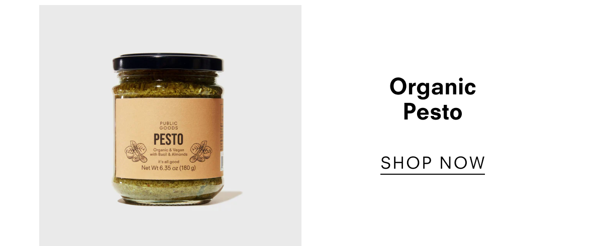 Organic Pesto