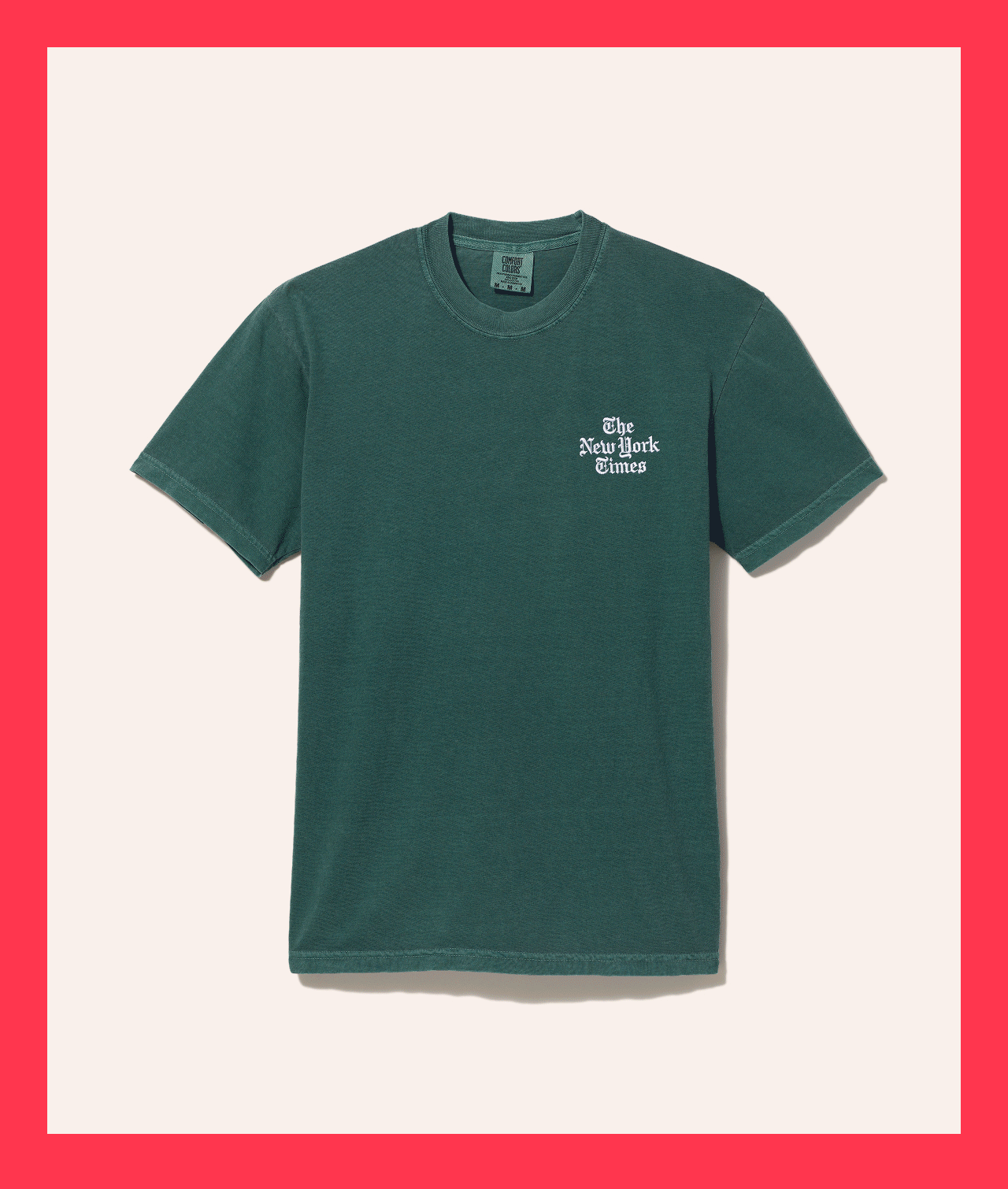 Embroidered logo tees