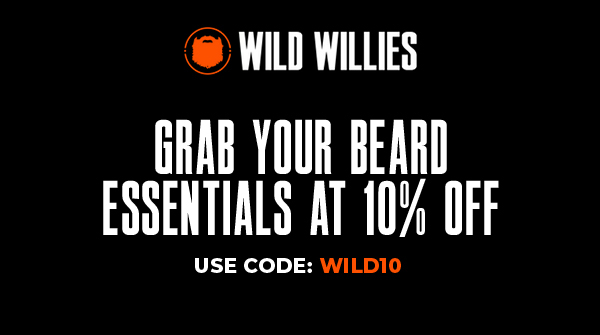Grab Your Beard Essentials At 10% OFF Use Code: WILD10