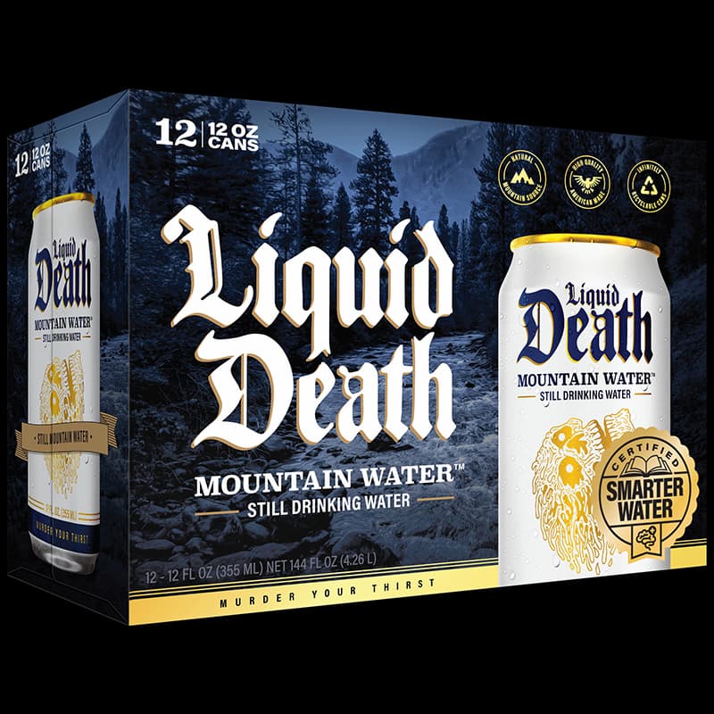 Liquid Death Mountain Water Liquid Death Mountain Water