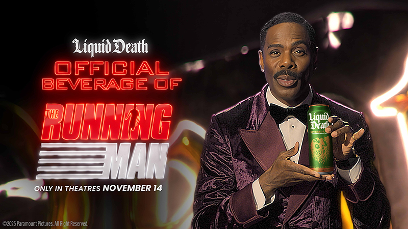 Liquid Death x Running Man