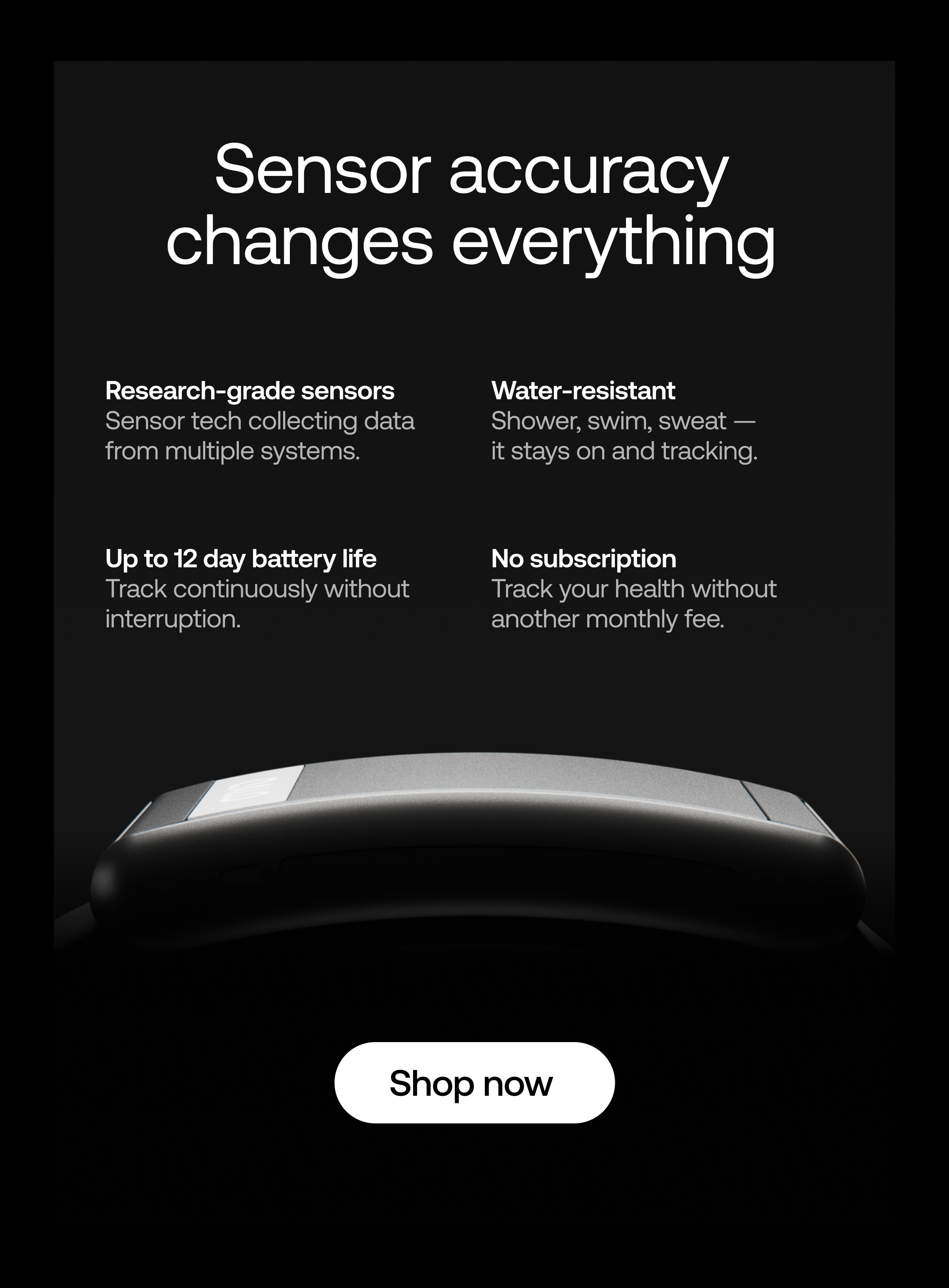 Sensor accuracy changes everything