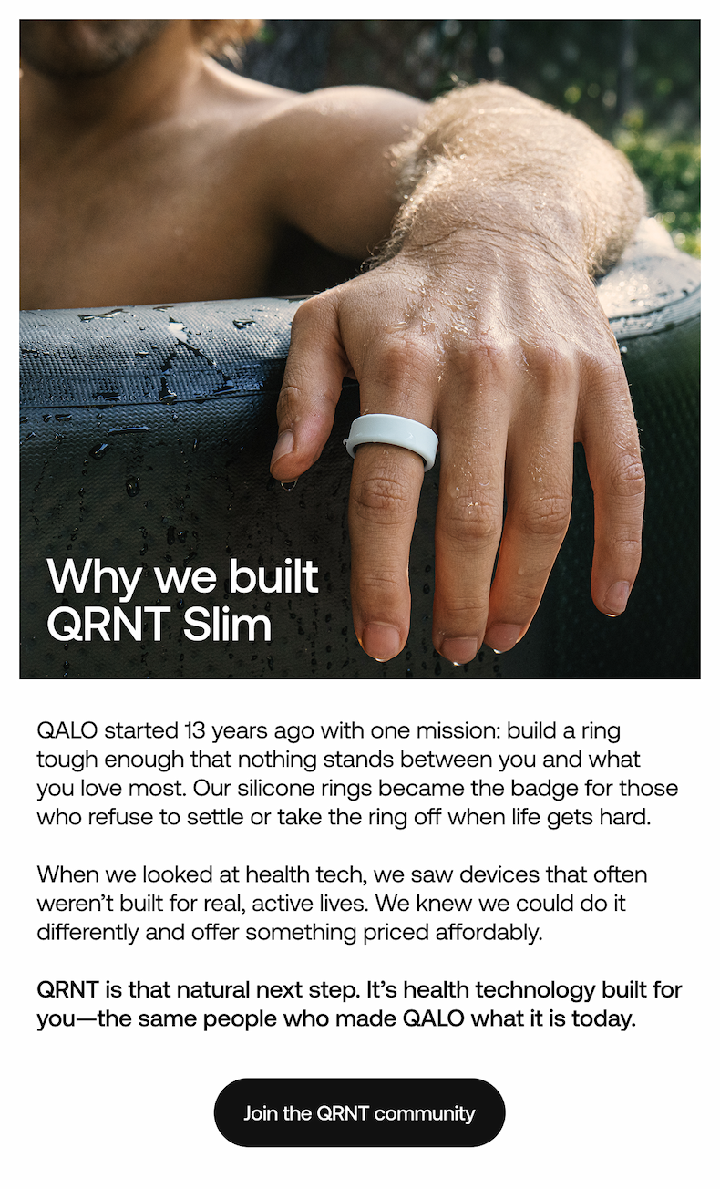 Why we built QRNT Slim