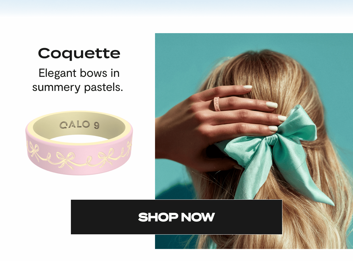 Coquette | Elegant bows in summery pastels. | Shop Now
