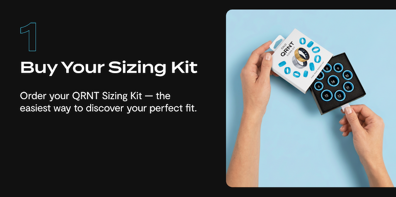 1. Buy your sizing kit