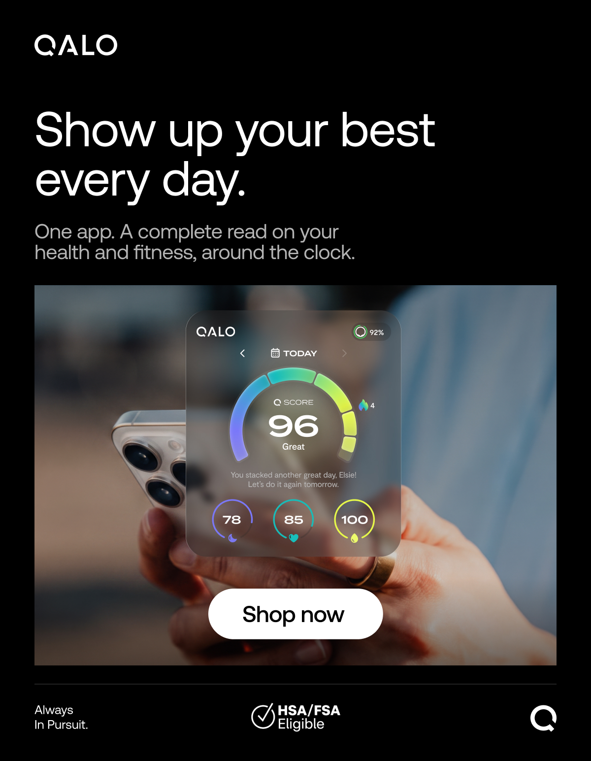 Show up your best everyday.