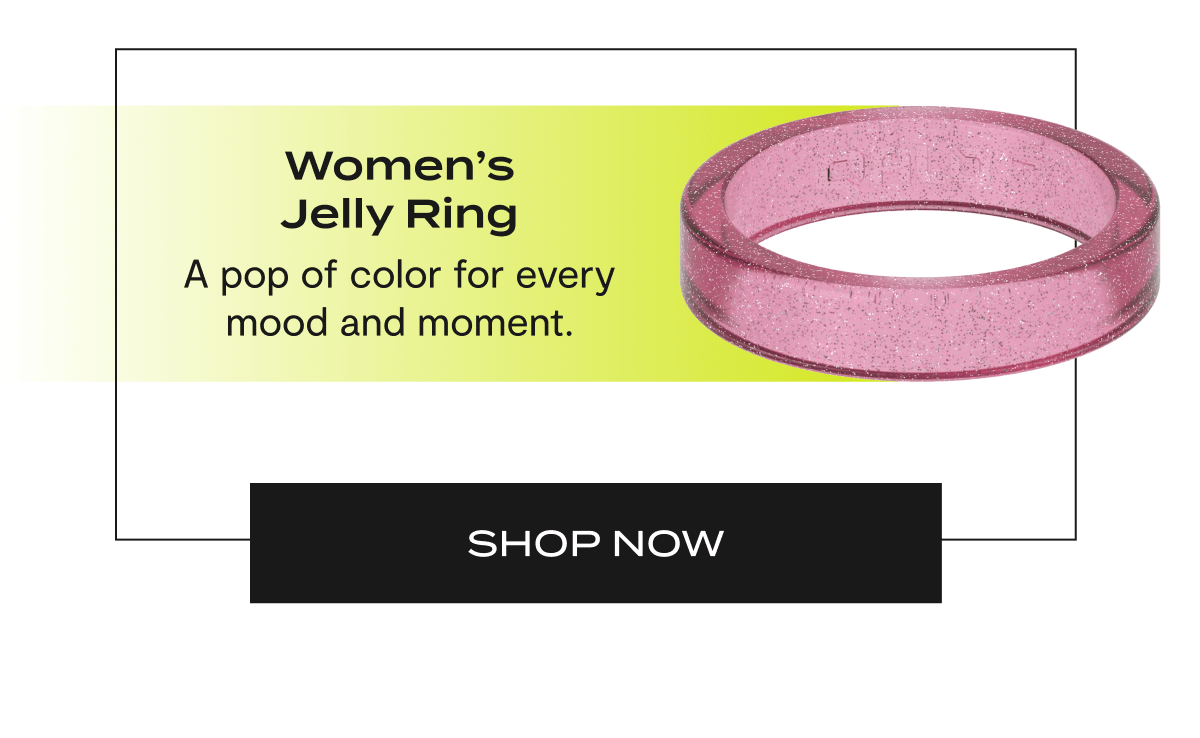 Women’s Jelly Ring | A pop of color for every mood and moment. | Shop now