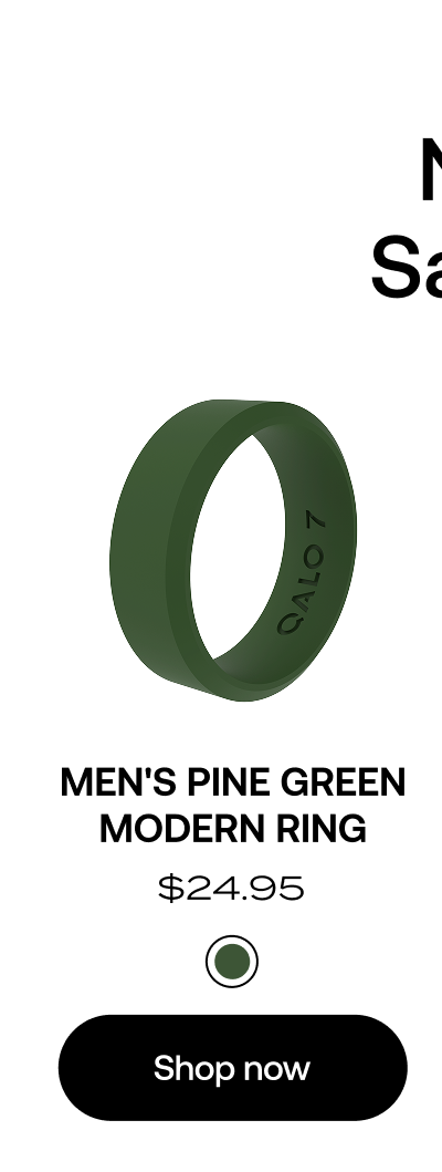 Shop Men's Pine Green Modern Ring
