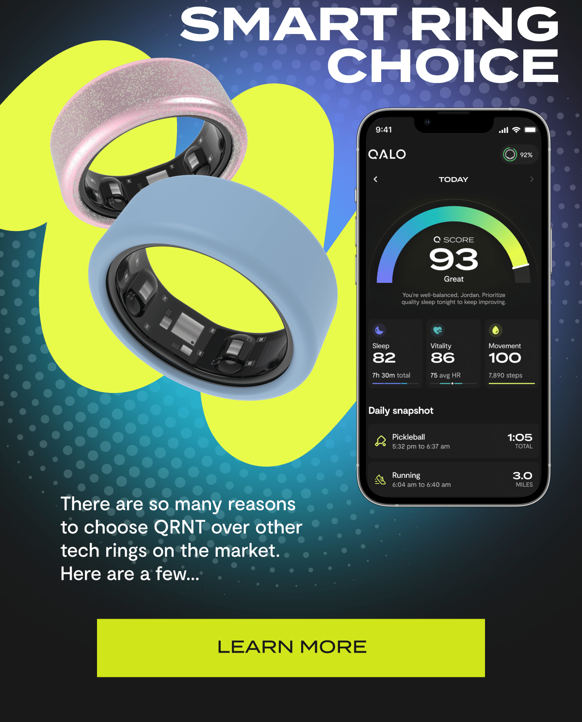 The Smartest Smart Ring Choice | There are so many reasons to choose QRNT over other tech rings on the market. Here are a few... | Shop Now