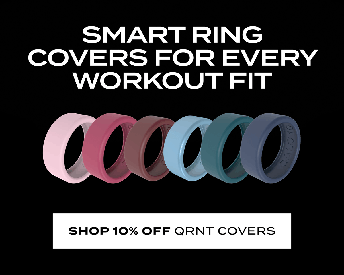 Smart ring covers for every workout fit | Shop 10% off QRNT Covers