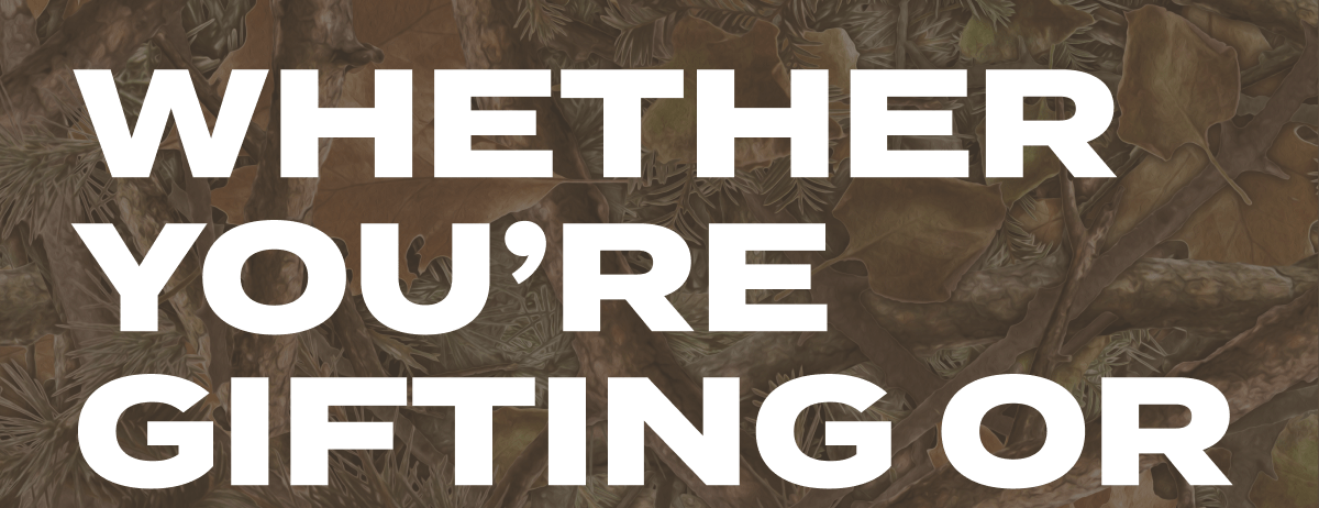 Whether You're Gifting Or
