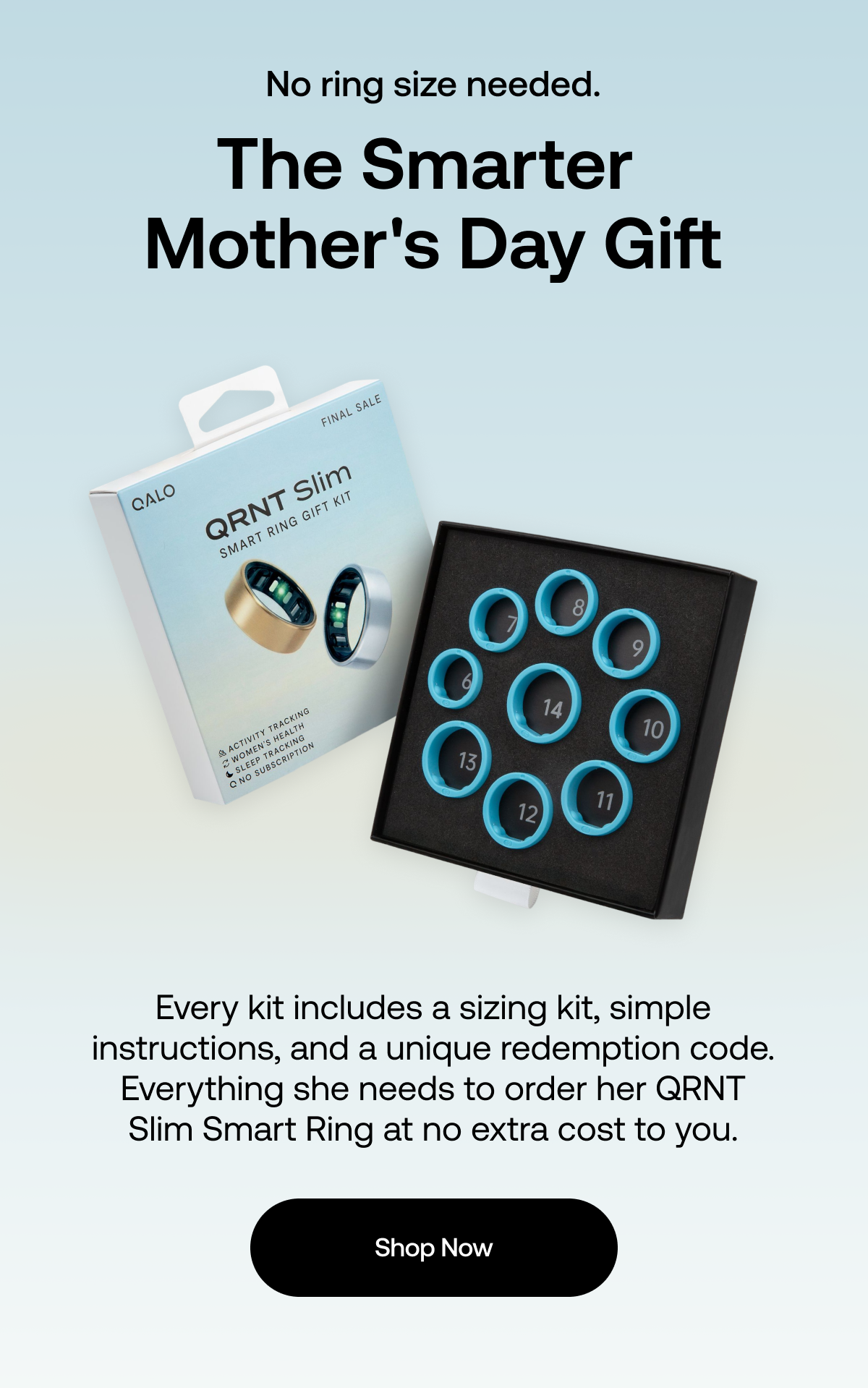 QRNT Slim Smart Ring Gift Kit - Shop Now