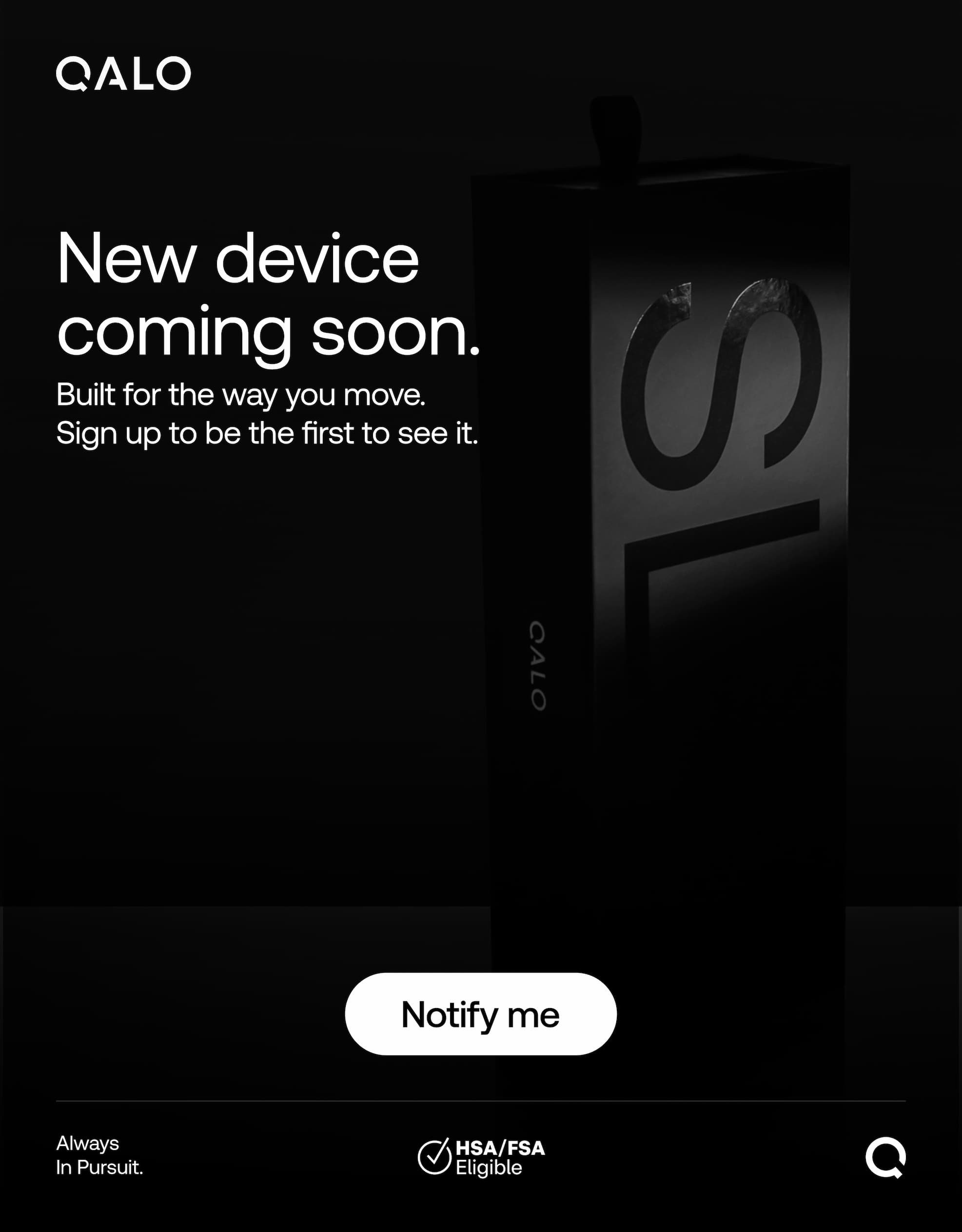 New device coming soon...