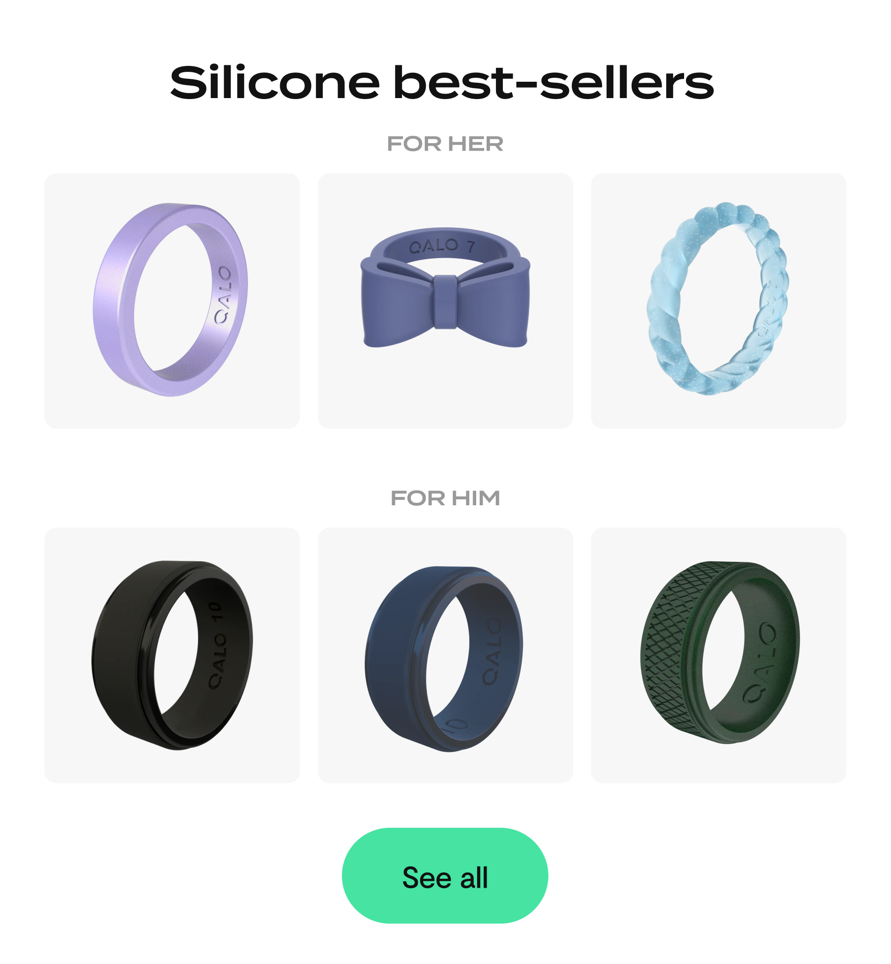 Shop silicone best-sellers for her and for him